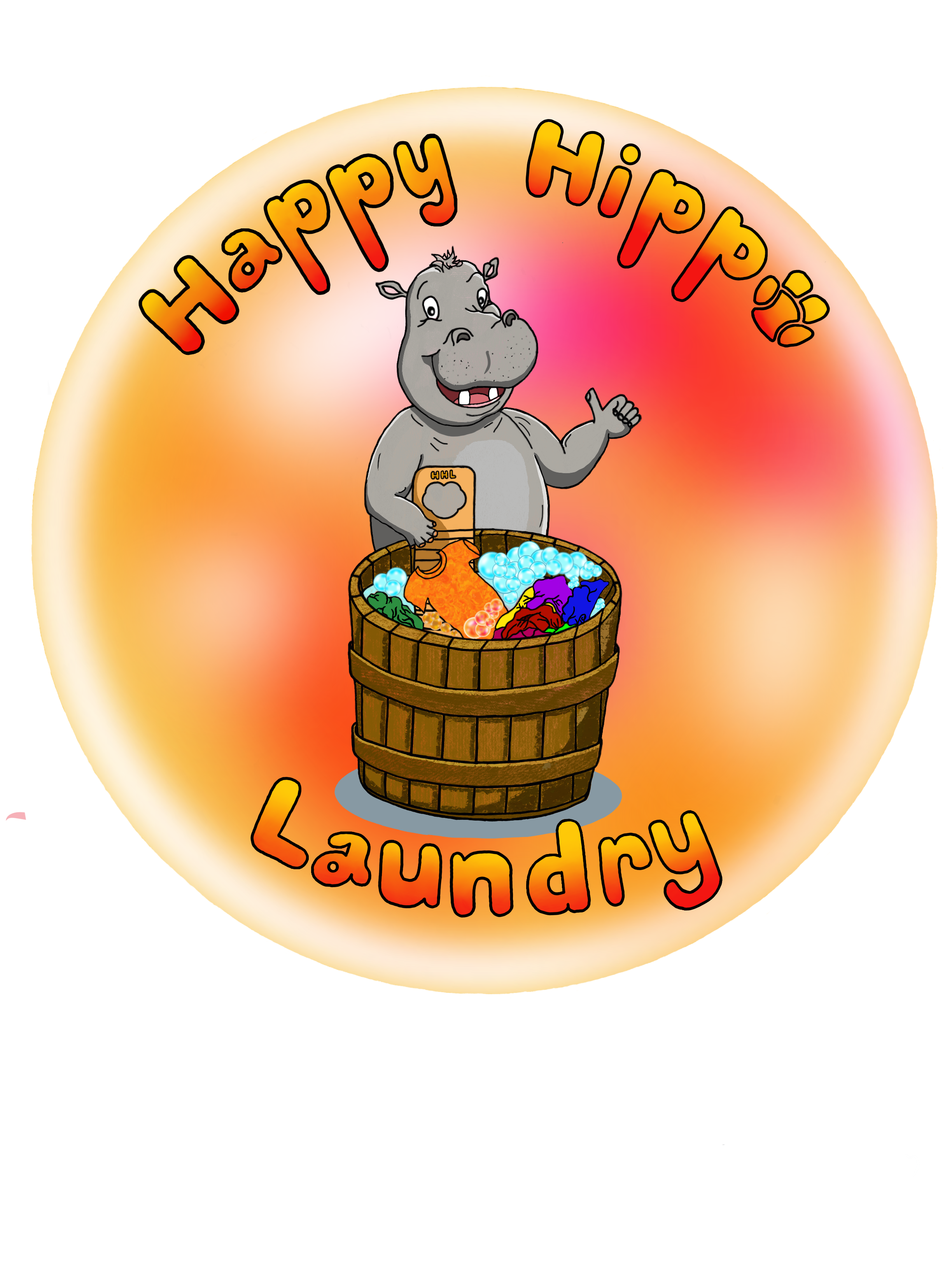 Happy Hippo Laundry